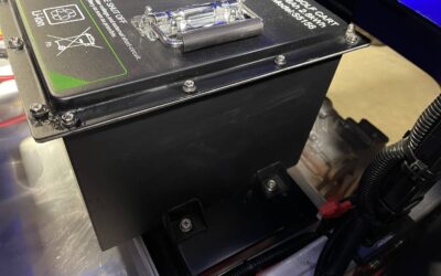 Support pour installation de batterie