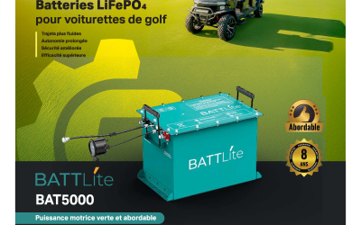 BATTERIE AU LITHIUM BAT5000L