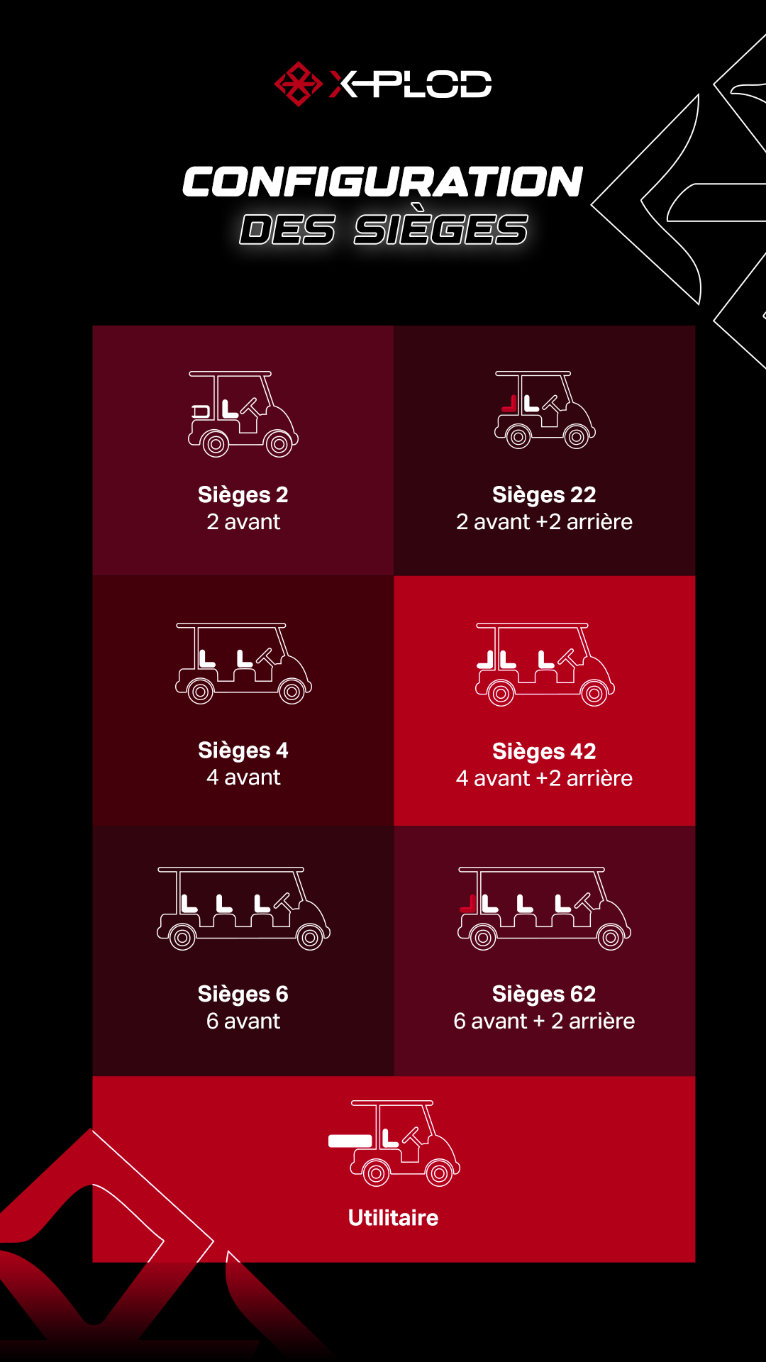 X-Plod Nomade 4 passagers 2023
